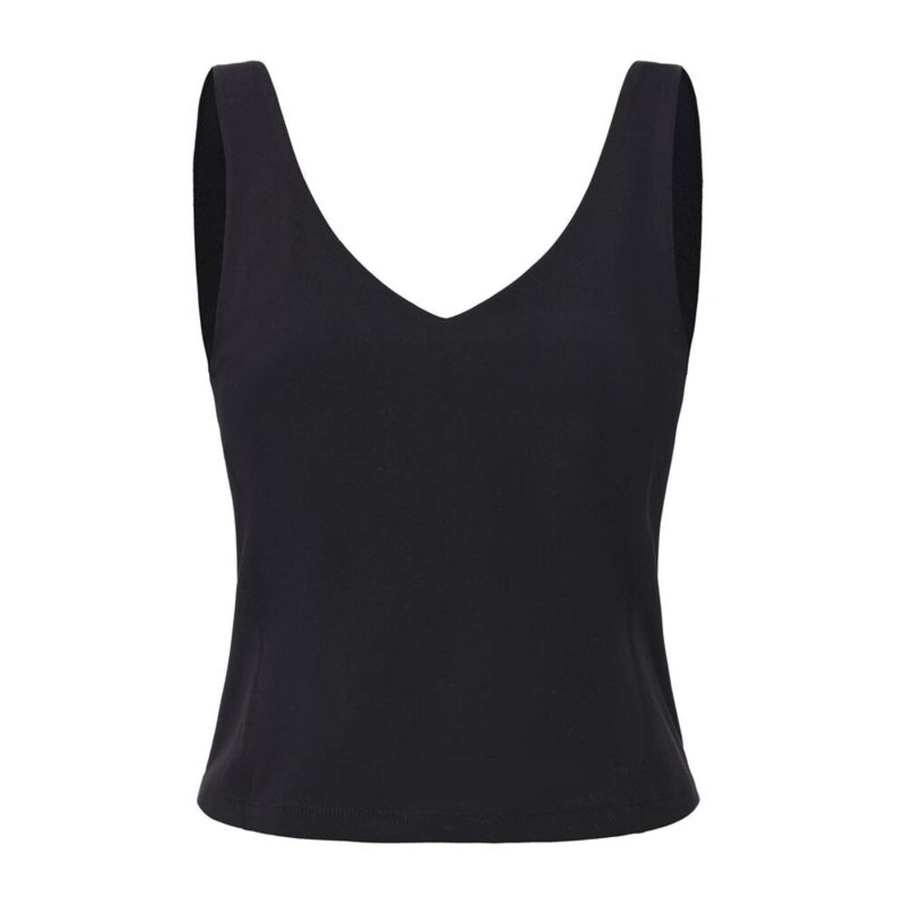 LA Gear Womens/Ladies V Neck Tank Top / Black